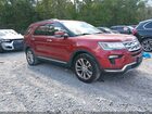 2018 Ford Explorer Limited Red vin: 1FM5K7F88JGA39638