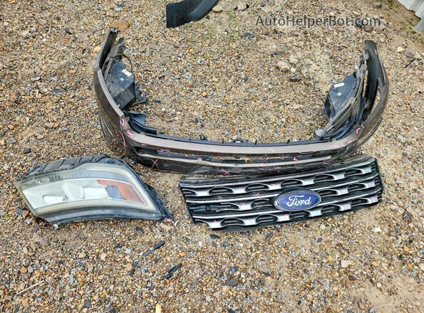 1FM5K7F89GGA03840 2016 FORD EXPLORER Коричневый Вид наклейки с VIN-кодом