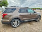 2016 Ford Explorer Limited Коричневый vin: 1FM5K7F89GGA03840