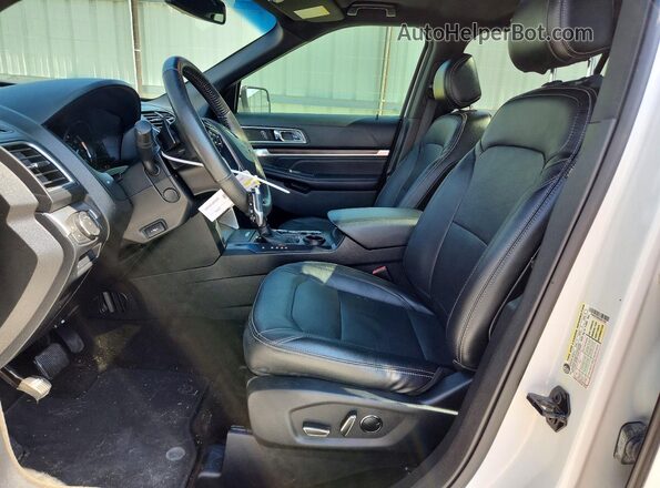 1FM5K7F8XGGA51394 2016 FORD EXPLORER Белый Вид салона спереди