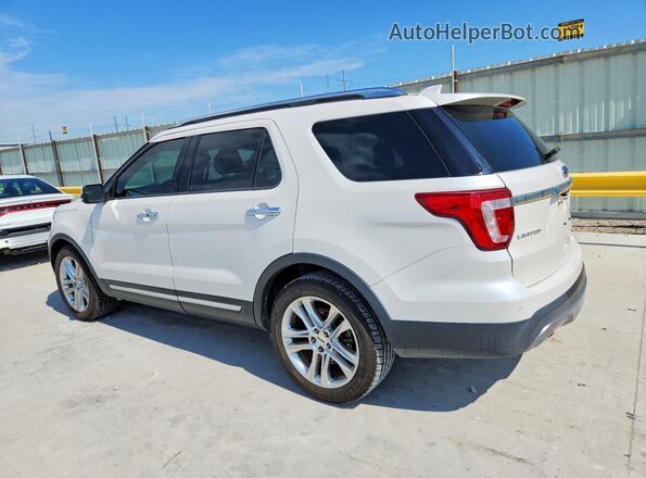 1FM5K7F8XGGA51394 2016 FORD EXPLORER Белый Задняя левая четверть
