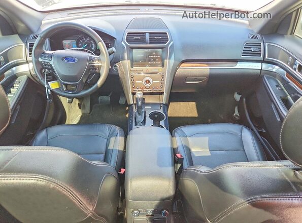 1FM5K7F8XGGA51394 2016 FORD EXPLORER Белый Вид панели приборов