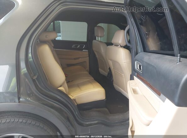 1FM5K7F8XGGC06204 2016 FORD FORD EXPLORER Зеленый Вид наклейки с VIN-кодом