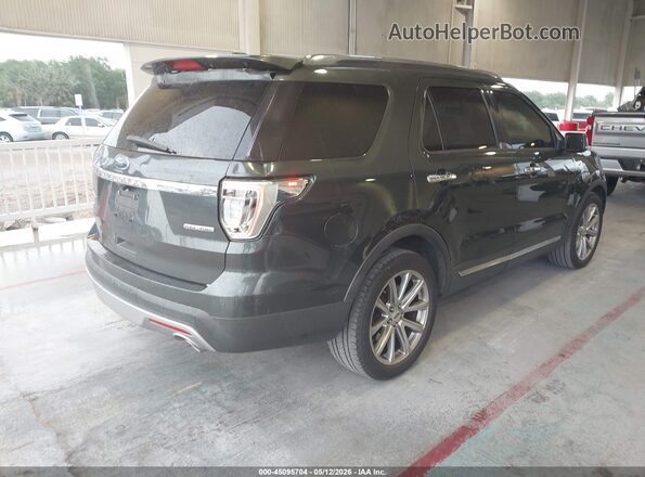 1FM5K7F8XGGC06204 2016 FORD FORD EXPLORER Зеленый Задняя правая четверть