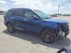 2017 Ford Explorer Limited Синий vin: 1FM5K7F8XHGA08157