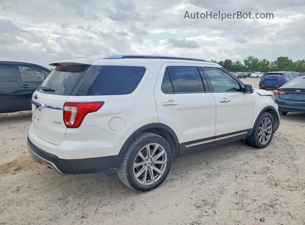 1FM5K7FH1GGA56239 2016 FORD FORD EXPLORER Белый Задняя правая четверть