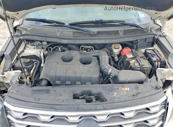 1FM5K7FH1GGA56239 2016 FORD FORD EXPLORER Белый Вид подкапотного пространства