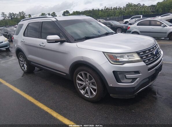 1FM5K7FH4HGC51379 2017 FORD FORD EXPLORER Gray წინა მარჯვენა