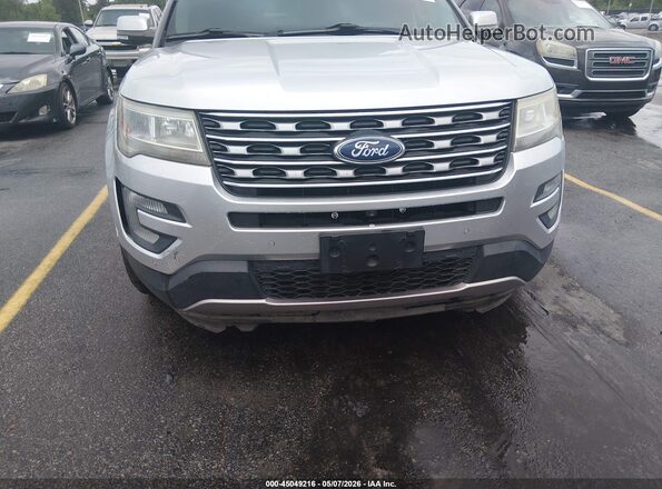 1FM5K7FH4HGC51379 2017 FORD FORD EXPLORER Gray წინა ხედი
