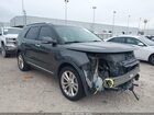 2018 Ford Explorer Limited Gray vin: 1FM5K7FH5JGC92836