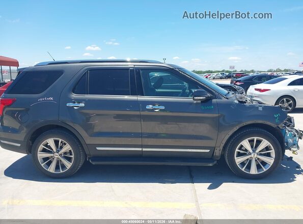 1FM5K7FH7JGC46540 2018 FORD FORD EXPLORER Серый Панорамный вид салона 360°