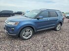 2018 Ford Explorer Limited Blue vin: 1FM5K7FH8JGC85931