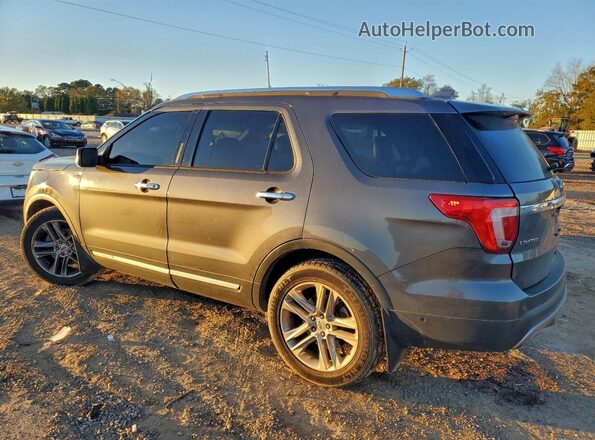 1FM5K7FH9GGA42573 2016 FORD EXPLORER Серебряный Задняя левая четверть
