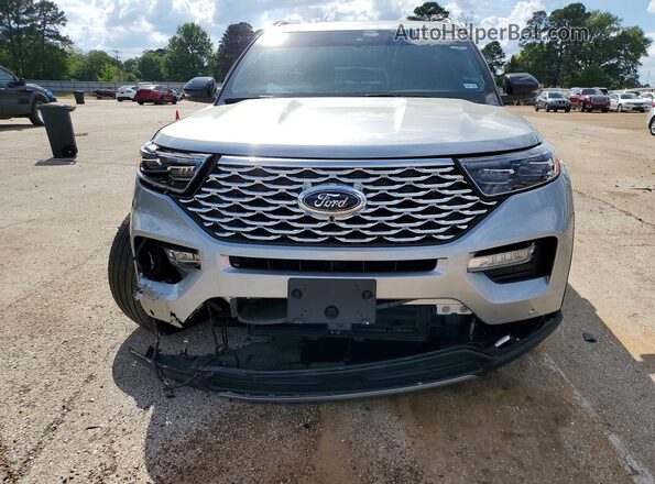 1FM5K7HW5NNA10448 2022 FORD EXPLORER Серебряный Вид спереди