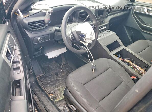 1FM5K8AB0MGA46922 2021 FORD EXPLORER Двухцветный Вид панели приборов