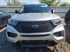 2020 Ford Explorer Police Interceptor Silver vin: 1FM5K8AB1LGC65533