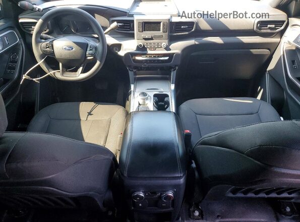 1FM5K8AB1LGC65533 2020 FORD EXPLORER Silver Widok deski rozdzielczej