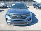 2022 Ford Police Interceptor Utility   Синий vin: 1FM5K8AB1NGC19638