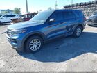 2022 Ford Police Interceptor Utility   Синий vin: 1FM5K8AB1NGC19638