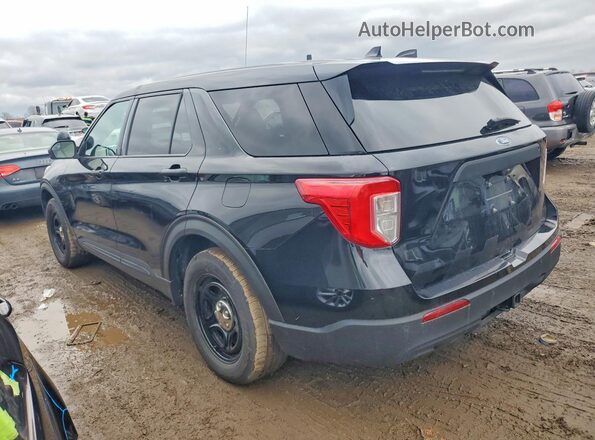 1FM5K8AB2LGC99674 2020 FORD EXPLORER Black Tył lewy