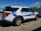 2021 Ford Explorer Police Interceptor White vin: 1FM5K8AB2MGA43679