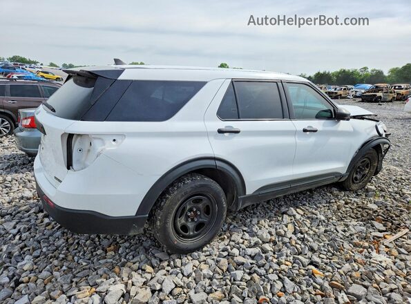 1FM5K8AB2MGB61618 2021 FORD EXPLORER Белый Задняя правая четверть