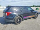 2021 Ford Explorer Police Interceptor Black vin: 1FM5K8AB2MGC01616