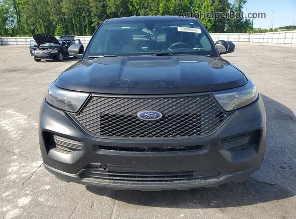 1FM5K8AB2MGC01616 2021 FORD EXPLORER Black Вид спереду