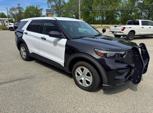 1FM5K8AB3LGA71201 2020 FORD EXPLORER Черный Передняя левая четверть