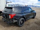 2021 Ford Explorer Police Interceptor Черный vin: 1FM5K8AB3MGC00863