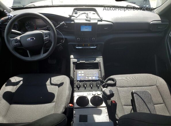 1FM5K8AB3MGC00863 2021 FORD EXPLORER Черный Вид панели приборов