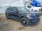 2021 Ford Explorer Police Interceptor Черный vin: 1FM5K8AB3MGC00863