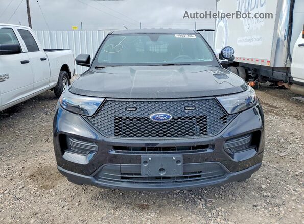 1FM5K8AB3MGC00863 2021 FORD EXPLORER Черный Вид спереди