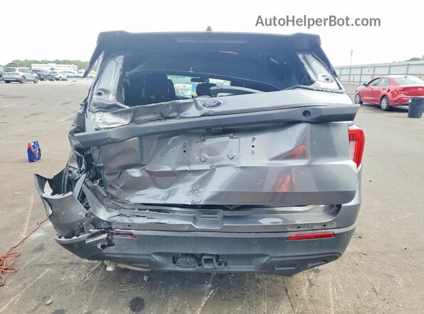 1FM5K8AB3SGA73870 2025 FORD EXPLORER Gray Widok z tyłu