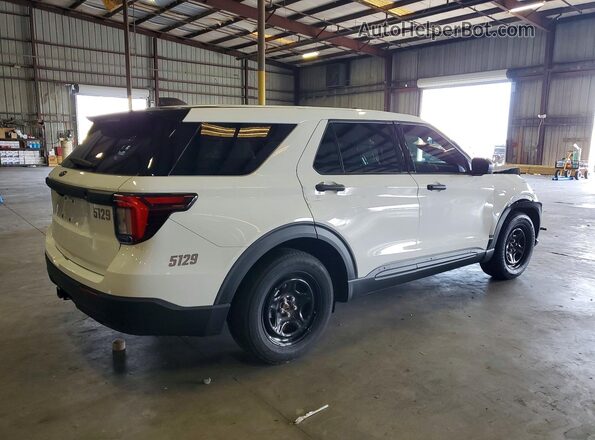 1FM5K8AB3SGC72322 2025 FORD EXPLORER White Trasero derecho
