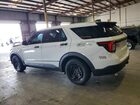 2025 Ford Explorer Police Interceptor White vin: 1FM5K8AB3SGC72322