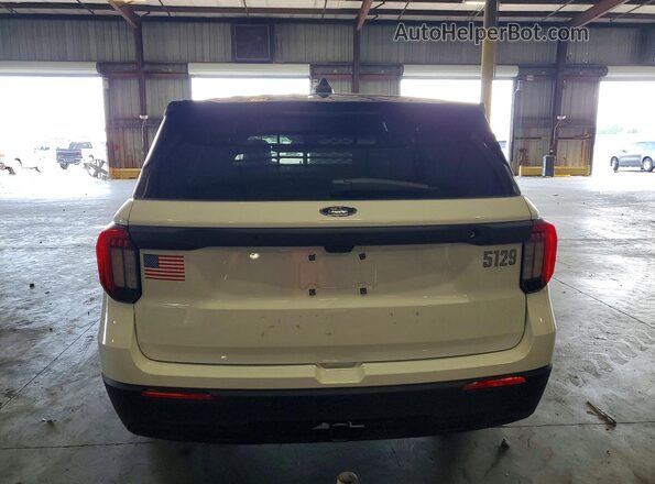 1FM5K8AB3SGC72322 2025 FORD EXPLORER White Vista trasera