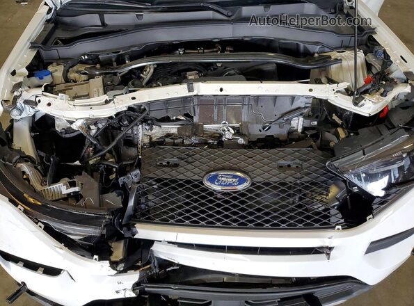 1FM5K8AB3SGC72322 2025 FORD EXPLORER White Vista del compartimento del motor