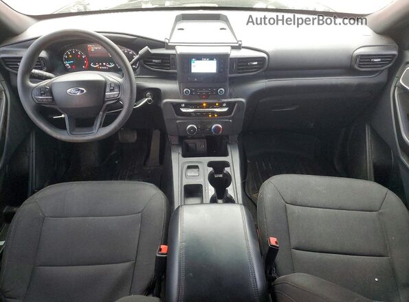 1FM5K8AB5NGA40521 2022 FORD FORD EXPLORER Темно-бордовый Вид панели приборов