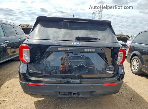 1FM5K8AB6RGA30442 2024 FORD EXPLORER Черный Вид сзади