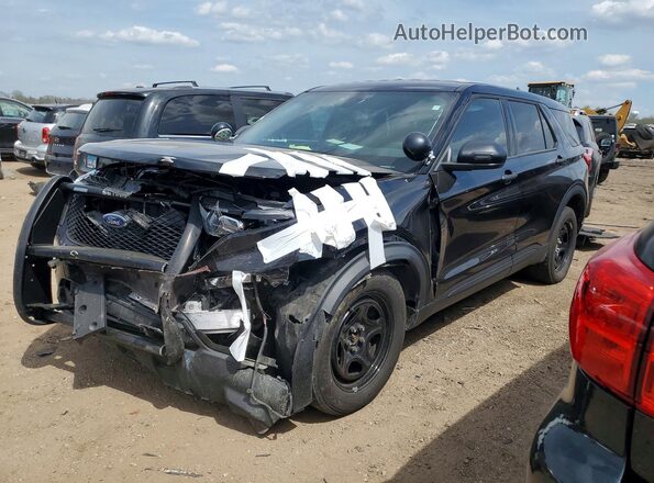 1FM5K8AB6RGA30442 2024 FORD EXPLORER Черный Передняя левая четверть
