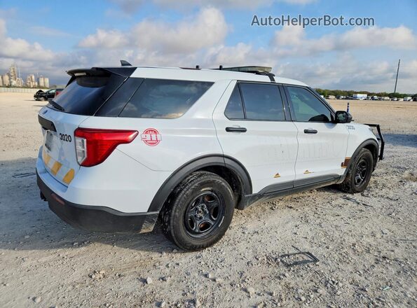 1FM5K8AB7LGC51135 2020 FORD EXPLORER White Tył prawy