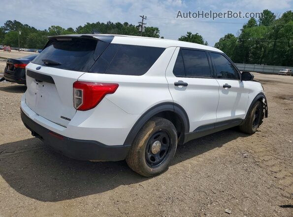 1FM5K8AB7LGD09647 2020 FORD EXPLORER Белый Задняя правая четверть