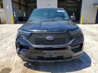 2021 Ford Explorer Police Interceptor Черный vin: 1FM5K8AB7MGA42303