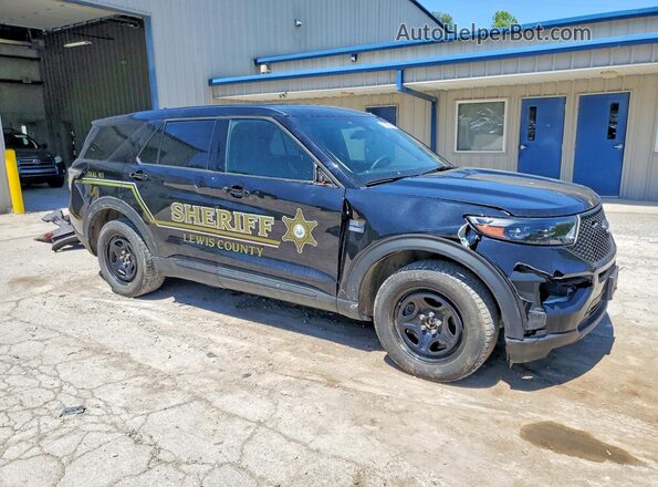 1FM5K8AB7MGA42303 2021 FORD EXPLORER Черный Передняя правая четверть