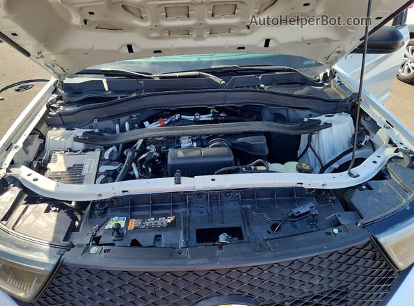 1FM5K8AB7MGA72904 2021 FORD FORD EXPLORER White Սալոնի հետևի տեսք