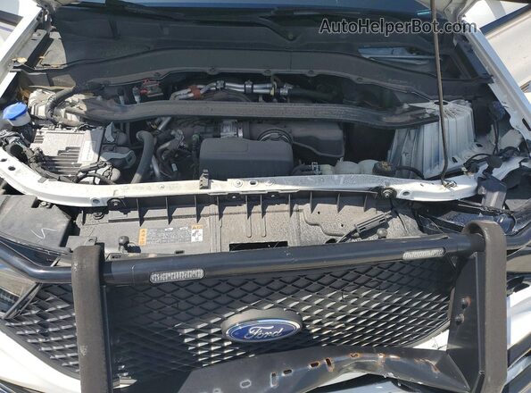 1FM5K8AB7NGA41248 2022 FORD EXPLORER Белый Вид подкапотного пространства