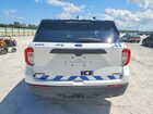 2022 Ford Explorer Police Interceptor Белый vin: 1FM5K8AB7NGA41248