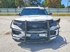 2022 Ford Explorer Police Interceptor Белый vin: 1FM5K8AB7NGA41248