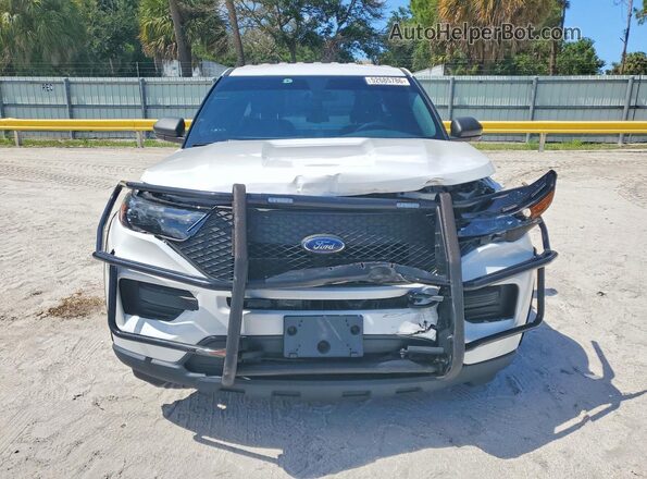 1FM5K8AB7NGA41248 2022 FORD EXPLORER Белый Вид спереди
